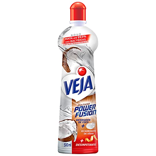 Desinfetante Multiuso Veja Coco 500ml: Limpeza e Frescor em um Só Produto!